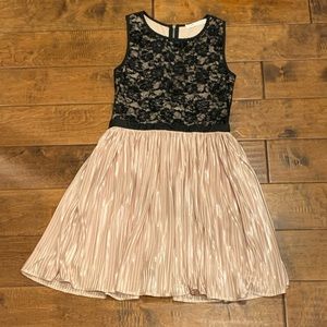 Black and Gold Dress